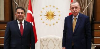TC Cumhurbaşkanı Erdoğan, Başbakan Ersan Saner