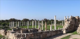 KKTC'de binlerce yıllık geçmişe sahip antik kent: Salamis Harabeleri