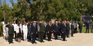 15 Temmuz Demokrasi ve Milli Birlik Günü nedeniyle Boğaz Şehitliği’nde tören düzenlendi
