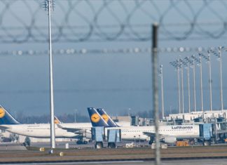 Lufthansa, uyarı grevi nedeniyle binden fazla uçuşu iptal etti