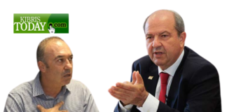 Cumhurbaşkanı Ersin Tatar ile KTFF Başkanı Hasan Sertoğlu