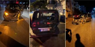 Gazimağusa ve Güzelyurt’ta trafik kazası: İki farklı kazada 3 kişi yaralandı