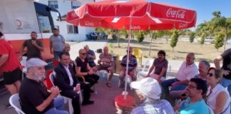 CTP Güzelyurt İlçesi ile Kuzey Kıbrıs Türk Kızılay’ı, “Kan Ver Hayat Kurtar” sloganıyla kan verme kampanyası gerçekleştirdi.