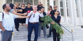 Vergi-Sen, Erhan Arıklı'yı protesto etti