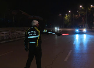 Polisin trafik denetimleri devam ediyor… 18 araç trafikten men edildi