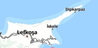 Limasol açıklarındaki deprem korkuttu