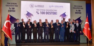 Türk Sporuna Yükseköğretimde Yüzde Yüz Destek
