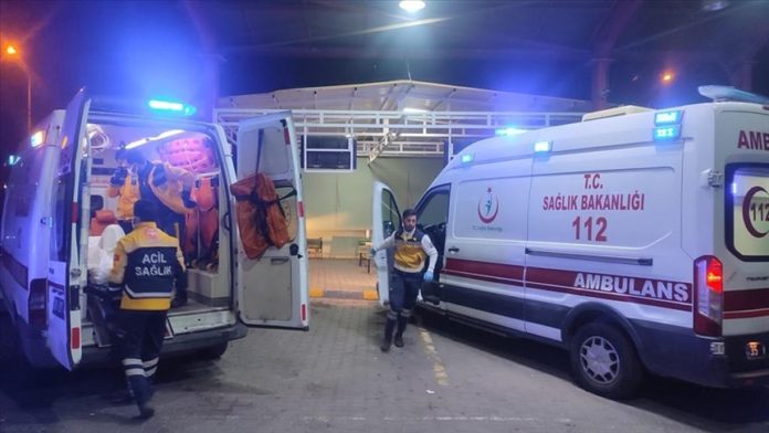 Gaziantep deprem ambulans