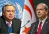 Cumhurbaşkanı Tatar ile BM Genel Sekreteri Guterres