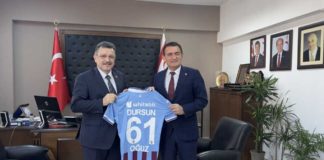 İçişleri Bakanı Oğuz, Trabzon Ortahisar Belediye Başkanı Ahmet Metin Genç