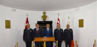 Başbakan Üstel ve İçişleri Bakanı Oğuz