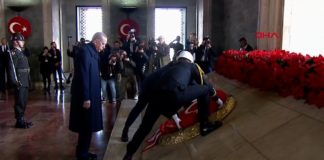 Türkiye’deki devlet erkanı Anıtkabir