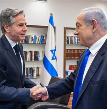 ABD Dışişleri Bakanı Antony Blinken'ın Başbakan Binyamin Netanyahu