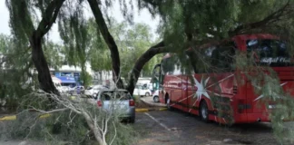 Lefkoşa’da kısa süreli yağış