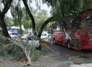 Lefkoşa’da kısa süreli yağış