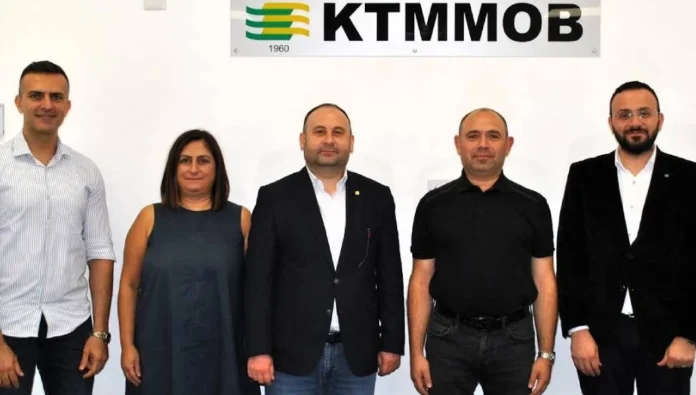 TMMOB İMO GAZİANTEP ŞUBE, KTMMOB’Yİ ziyaret etti