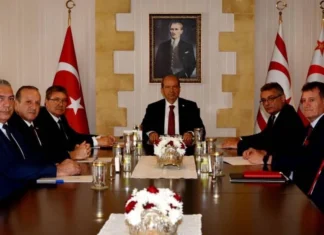 Cumhurbaşkanı Tatar, siyasi partileri bilgilendiriyor