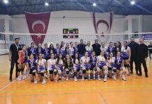 Voleybol U 16’da GMBŞS şampiyon