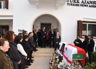 Kıbrıs Türk basınının “Perihan ablası” son yolculuğuna uğurlandı