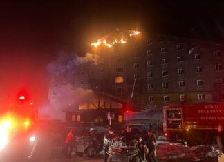 Kartalkaya Kayak Merkezi’nde otel yangını: 6 ölü, 31 yaralı