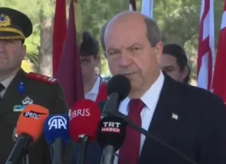 Ersin Tatar: Denktaş'ın "Egemenlikten ve devletten vazgeçmeyin" vasiyetini uluslararası camia ile paylaştık