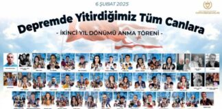 6 Şubat depreminde hayatını kaybedenler Cumhurbaşkanlığı himayesinde anılıyor