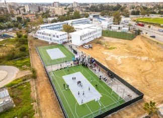 ‘Gazimağusa Türk Maarif Koleji Şampiyon Melekler Spor Kompleksi’ düzenlenen törenle açıldı