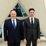 Öztürkler, Gönyeli Alayköy Belediye Başkanı Amcaoğlu’nu ziyaret etti