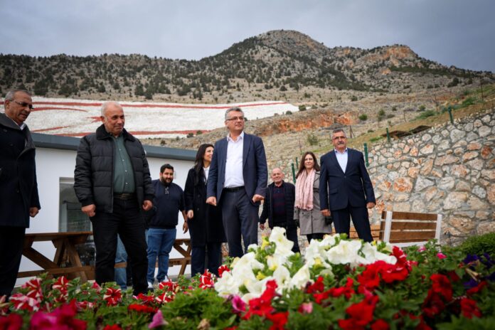 Erhürman, Dikmen Belediyesi’nin projelerini yerinde inceledi