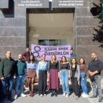Girne’de 8 Mart eyleminde kadınlar taleplerini dile getirdi