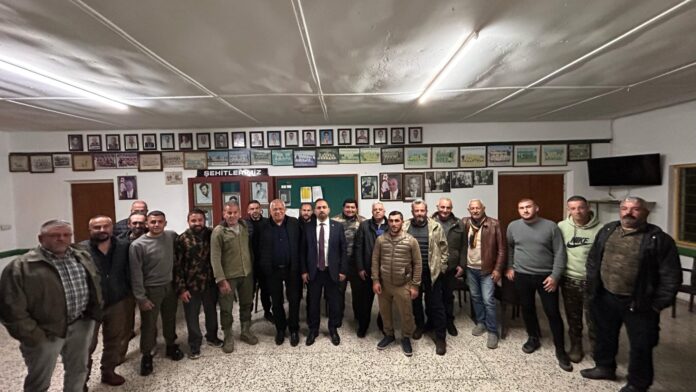 Çavuş, Dağyolu ve Şirinevler bölgesindeki üreticileri ile bir araya geldi