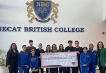 Necat British College, Kemal Saraçoğlu Vakfı için yardım kampanyası düzenledi