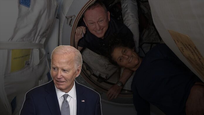 ABD'de, uzayda mahsur kalan astronotlarla ilgili Biden'a yönelik eleştiriler sürüyor